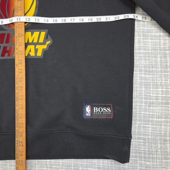 NWOT Hugo Boss X NBA Colab Miami Heat Sweatshirt Retail $158 Men's XL - SEE DESC - Picture 4 of 9